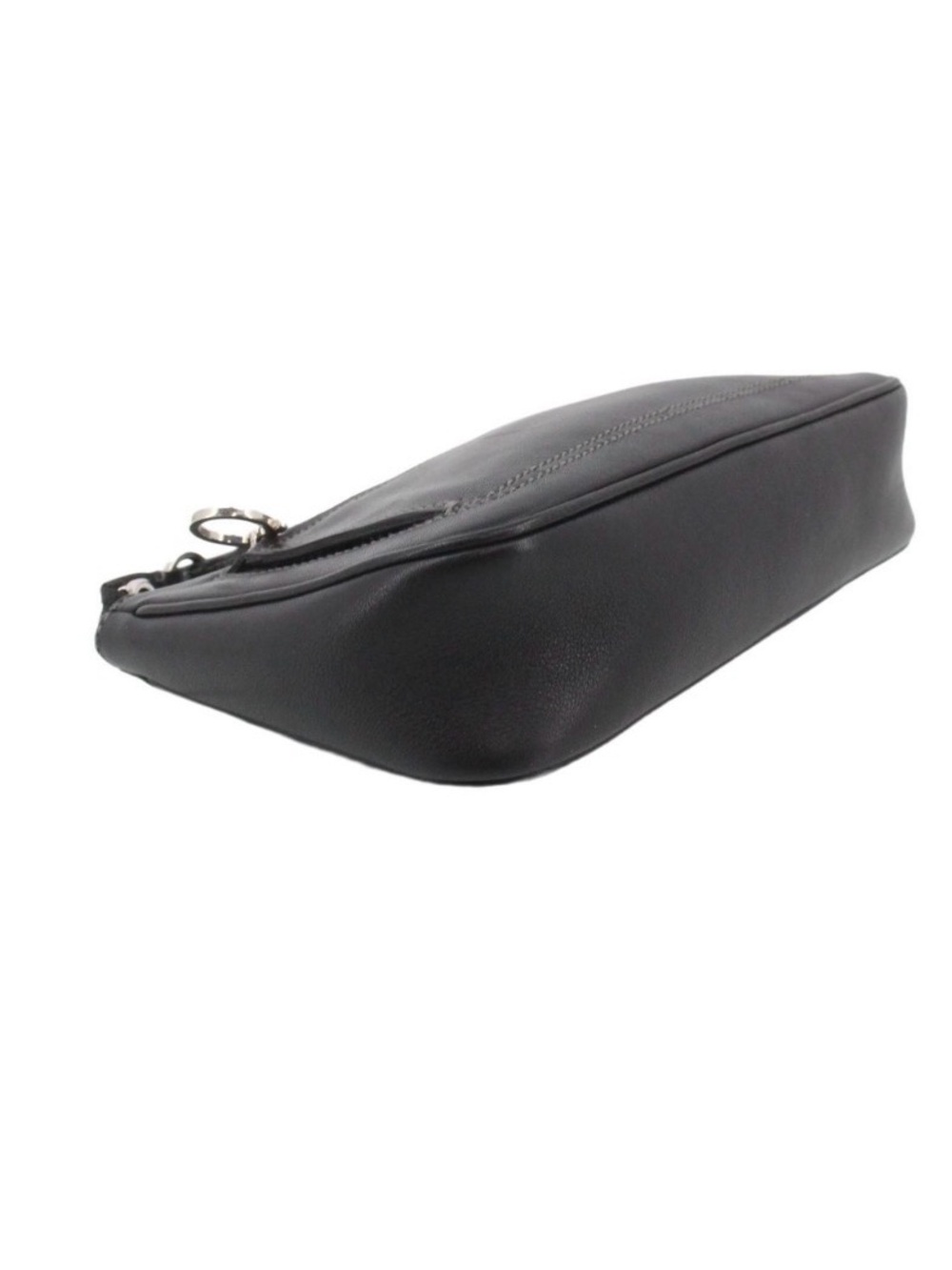 Salvatore Ferragamo Black Leather Adjustable Shoulder Bag - with COA - Picture 5 of 12